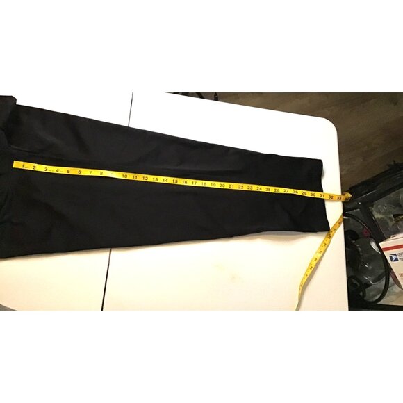 ADIDAS- MENS BLACK ELASTIC WAIST STRAIGHT LEG JOGGERS SWEATPANTS SIZE X-LARGE - Picture 5 of 6